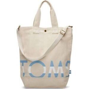 TOMS Compass Canvas Tote